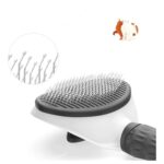 SesaShop Otomatik Temizlenen Tuşlu Evcil Hayvan Tarağı Fırçası Kedi - Görsel 2