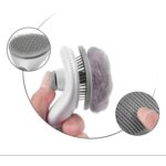 SesaShop Otomatik Temizlenen Tuşlu Evcil Hayvan Tarağı Fırçası Kedi - Görsel 3