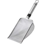 Fayshow Çöp Kutusu Scooper Pet Eş Sifter Temizleyici Scooper Dayanıklı Temizleme Aracı Sürüngen Kum 4.3mmx4.3mm (Yurt Dışından) - Görsel 5