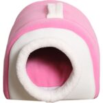 Nerotex Taşınabilir Pembe Kedi Yatağı Yuvası Yıkanabilir - Görsel 2