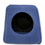 Nerotex Mavi Üç Fonksiyonlu Kedi Yatağı - Görsel 3