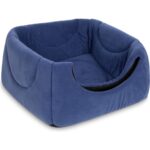 Nerotex Mavi Üç Fonksiyonlu Kedi Yatağı - Görsel 4