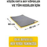 pawdaz Serin (60X40CM) - 4 Mevsim Kedi/ Köpek Matı, Sıcak Veya Soğuk Kullanılabilen Minder Yatak - Görsel 4
