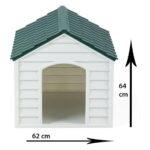 Milo Plastik Pet Kulübe Dış Mekan Suya Dayanıklı - Görsel 2