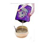 ‎Miapet Miapet Elekli Desenli Kedi Tuvalet Önü Paspası 60 x 45 cm Astronot Kedi - Görsel 3