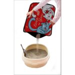 ‎Miapet Miapet Elekli Desenli Kedi Tuvalet Önü Paspası 60 x 45 cm Love You - Görsel 3