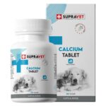 Supravet Calcium Kedi ve Köpekler Için Kalsiyum Tablet 75 Adet