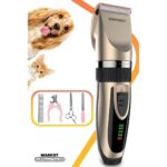 Goldmaster Maskot 10In1 Şarjlı 17 Kademeli Kedi Köpek Tıraş Makinesi Pet Evcil Hayvan Tüy Kesme Aparatlı - Görsel 2