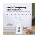 Ttec Foodi Uygulama ile Uzaktan Kontrol Edilebilen Otomatik Wi-Fi Akıllı Kedi/köpek Besleyici - Görsel 3