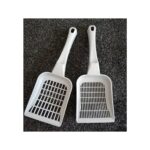 Petsi Orjinal Kedi Kumu Küreği İkisi Bir Arada(Dar ve Geniş Aralık) Gri - Görsel 2