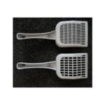 Petsi Orjinal Kedi Kumu Küreği İkisi Bir Arada(Dar ve Geniş Aralık) Gri - Görsel 3