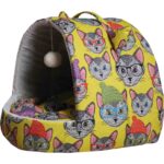 Beyzatex Kedi Kafalı Kedi Köpek Yatağı Yuvası - Görsel 2