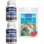 Amore Osso Glukozamin 2X72LI ve 12LI Stick, Köpek Joint Support, Avida Dog Lamb Sticks Ödül Maması