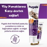 PUGALO Hairball Malt Paste Kediler Için Tüy Yumağı Önleyen Vitamin katkılı Malt Macun - Görsel 4