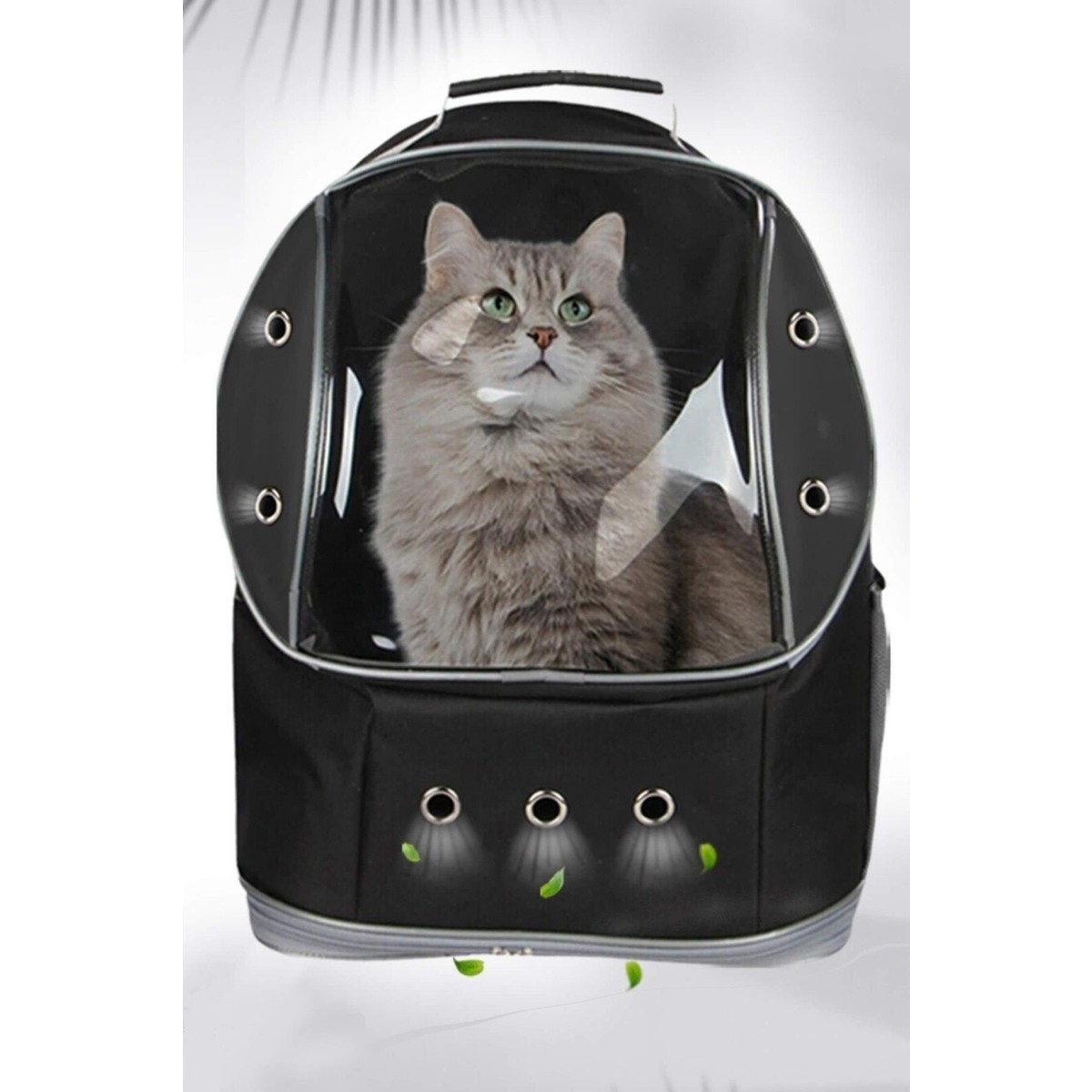 110000526593781.jpg EKS Ticaret Ksburda Siyah Ufo Kedi ve Köpek Taşıma Çantası 124525200 - Görsel 1