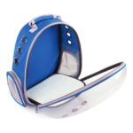 Ksburda Mavi Astronot Şeffaf Hava K Lı Kedi Köpek Evcil Hayvan Taşıma Seyahat Çanta - Görsel 4