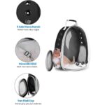 Ksburda Astronot Kedi Köpek Sırt Taşıma Çantası - Görsel 3