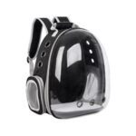 Ksburda Siyah Şeffaf Hava K Lı Astronot Kedi Köpek Taşıma Çanta Peluş Taban