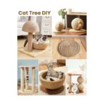 Jütburada Kedi Tırmalama Ipi 6 mm 10 Metre Jüt Halat - Görsel 2