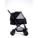 Justie Pet Collesium  Kedi & Köpek Arabası Siyah76X52X95 cm - Görsel 4