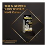 Feles %100 Tozsuz Kedi Kumu 10 Lt X2 Adet - Görsel 3