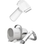 Kochler Profesyonel Elektrikli Vakum Makinesi Tüy Toplama Seti - Hayvan Bakım Kiti - Şarjlı Tıraş Makinesi