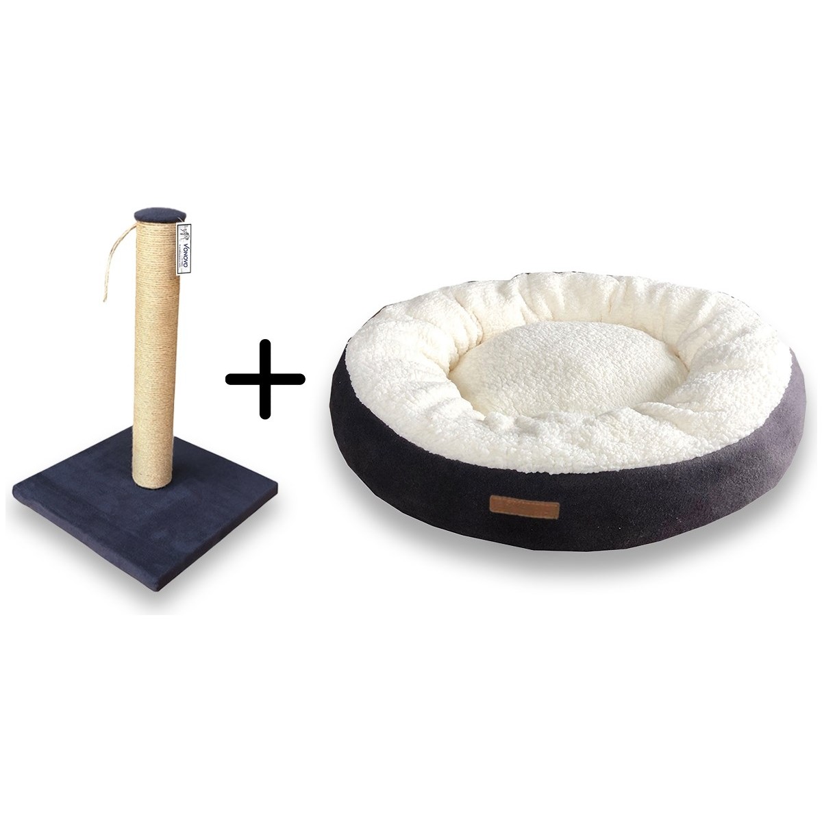 110000564311724.jpg Kurtbay Şekil Yatak ve Tırmalama Kedi Seti - Yt1 - Görsel 1