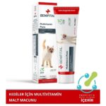 Benifital Multivitamin Paste 100 Gr. Kediler İçin Multivitamin Malt Macunu Vitamin B, C, D, Demir, Kalsiyum