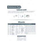 Benifital Multivitamin Paste 100 Gr. Kediler İçin Multivitamin Malt Macunu Vitamin B, C, D, Demir, Kalsiyum - Görsel 5