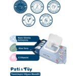 Zozo Cares Pati Tüy Temizleyici Hijyen Mendili 50 Adet - Yumuşacık Patiler & Tertemiz Tüyler - Görsel 4