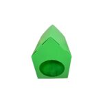 Temel Özel Üretim Plastik Kedi Evi Yeşil - Görsel 2