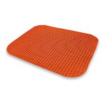 Kurtbay Şekil Kedi Tuvalet Kabı Önü Kum Toplayıcı Kedi Halısı Paspası