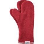 Oya Pet Köpek Pati Kurulama Eldiveni, 2 Katlı Süper Su Emici Mikrofiber, 1 Çift, Kırmızı - Görsel 5