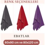 Oya Pet Köpek Havlusu,  Su Emici Mikrofiber, Mor, 60x90 Cm - Görsel 5