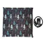 Powertec Isıtmalı Kedi Minderi Kedi Köpek Minderi Isıtıcılı Kedi Minderi Isıtıcı Pad 12VOLT 45X45CMX5CM - Görsel 2