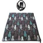 Powertec Isıtmalı Kedi Minderi Kedi Köpek Minderi Isıtıcılı Kedi Minderi Isıtıcı Pad 12VOLT 45X45CMX5CM - Görsel 3