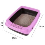 Kurtbay Şekil Kedi Açık Tuvaleti + Kürek - Görsel 3