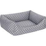 Pet Comfort Uniform Gri Puyeli Kedi ve Köpek Yatağı S 50X60CM Nrmsa - Görsel 2