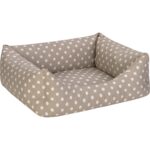 Pet Comfort Uniform Bej Puyeli Kedi ve Köpek Yatağı Xs 40X50CM Nrmsa - Görsel 2