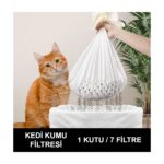 Dalipet Kedi Kumu Temizleme Elekli Filtre 4'lü - Görsel 4