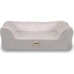 Jungolica Pet Products Sezar, Visco Süngerli,%100 Su Geçirmez, Kolay Temizlenen, Çıkarılabilir Kılıflı, Kedi ve Köpek Yatağı - Görsel 2