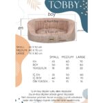 Jungolica Pet Products Tobby Sakinleştirici Etkili Çıkarılabilir Kılıflı, Konforlu, Kaliteli Kedi ve Köpek Yatağı - Görsel 4