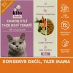 Kito Fresh Somon Etli Kedi Yemeği 85 gr