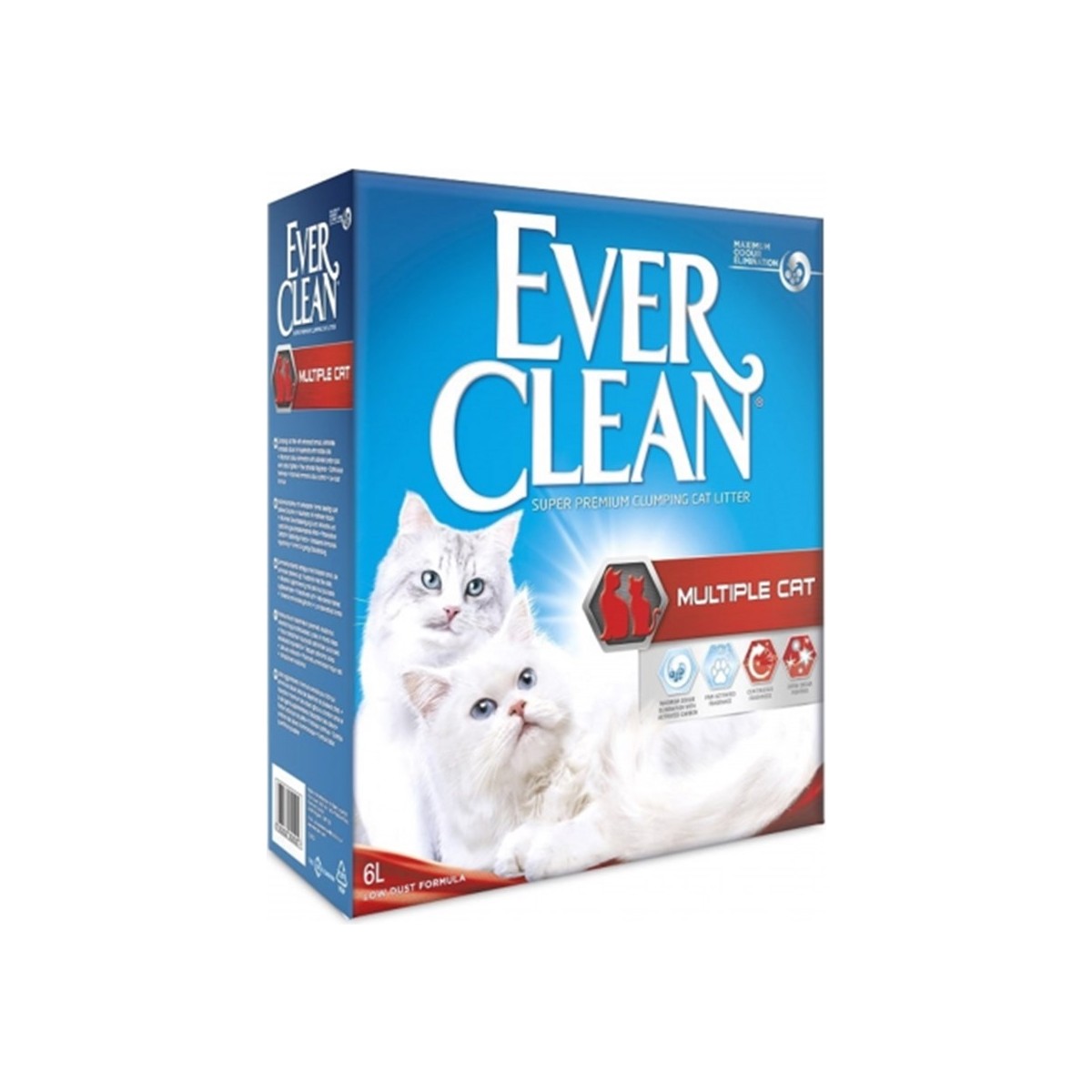 110000622064072.jpg Ever Clean Multiple Cat Kedi Kumu 10 Lt - Görsel 1