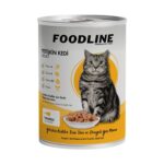 Foodline Tavuklu Yetişkin Kedi Konservesi 400 gr x 12 Adet - Görsel 2