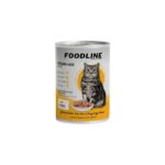 Foodline Karışık 4 Çeşit Yetişkin Kedi Konservesi 400 gr x 12 Adet - Görsel 5