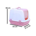 Milo Kapalı ve Açık Kedi Tuvaleti Eleği - Görsel 4