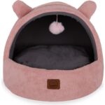 Jungolica Pet Products Tom, Çıkarılabilir Minderli, Ultra Yumuşak, Konforlu, Üstü Kapalı Tasarım Kedi Yatağı - Görsel 2