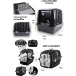 Kurtbay Şekil Kedi tuvaleti Premium Kedi başlangıç seti - Açık gri LKT2 - Görsel 2