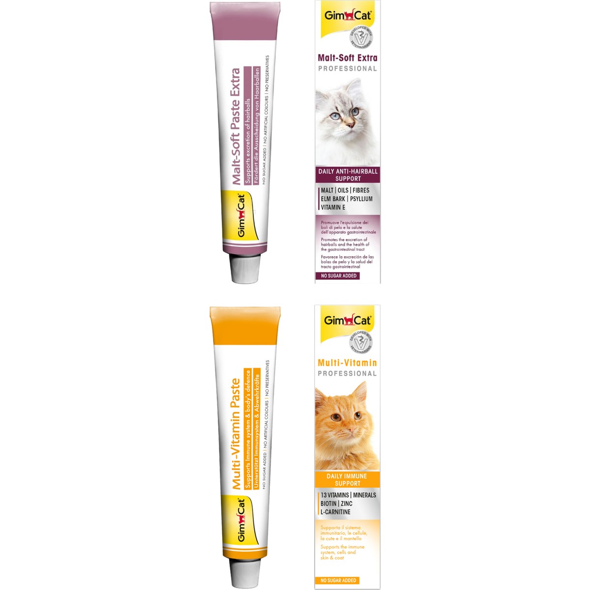 110000644825825.jpg Gimcat Malt Soft Extra 20 gr + Gimcat Multivitamin 20 gr - Görsel 1